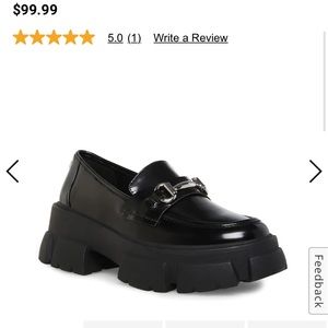 Steve Madden platform loafers